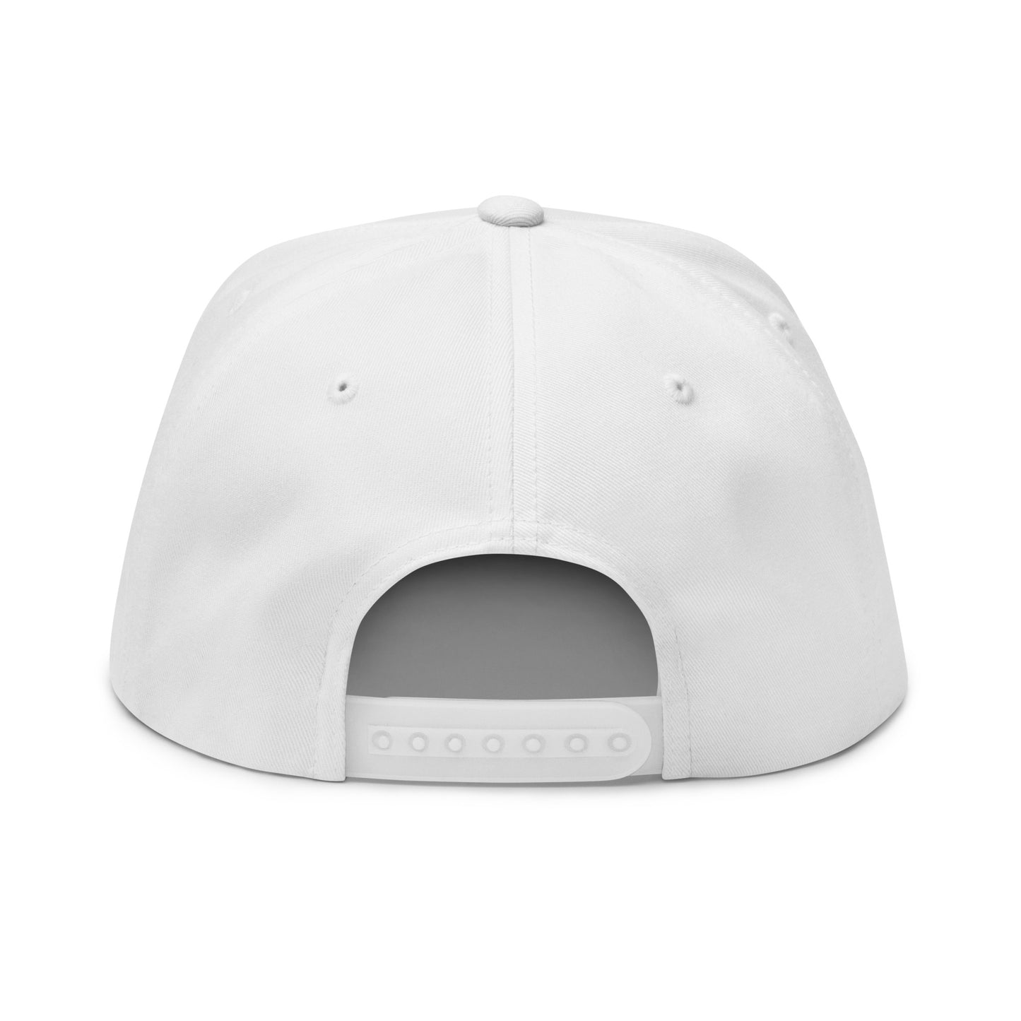 DAPrDAN Classic Flat Bill Cap (White)